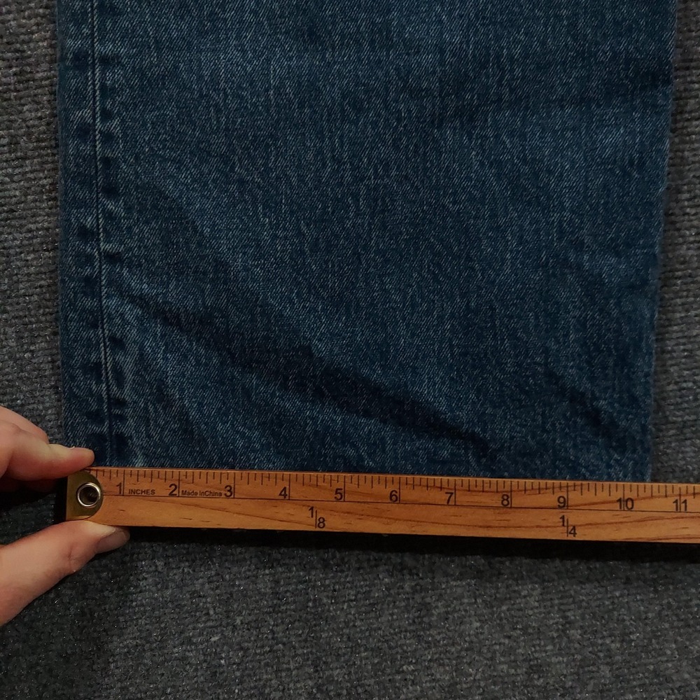 NEW Madewell Relaxed Bootcut Jeans Womens 18W Plus Blue High Rise Stretch 42x30 - Picture 10 of 11